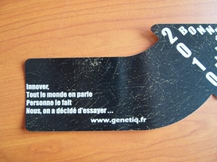 Antiquated appearance label